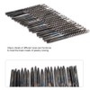 Salmue 20Pcs/Set Professional Metal Chisel for Jewelry, Jewelry Anvil Chisel