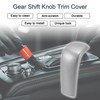 TUCKBOLD ABS Gear Shift Knob Button Cover for Toyota Land
