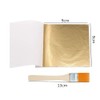 Loopunk 400Sheets Imitation Gold Leaf for Art, DIY, Furniture, Paintings,