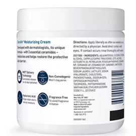 CeraVe Moisturizing Face & Body Cream with Ceramides & Hyaluronic Acid - 19 OZ