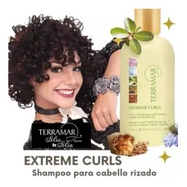 Terramar Shampoo Para Cabello Rizado Extreme Curls 250 Ml