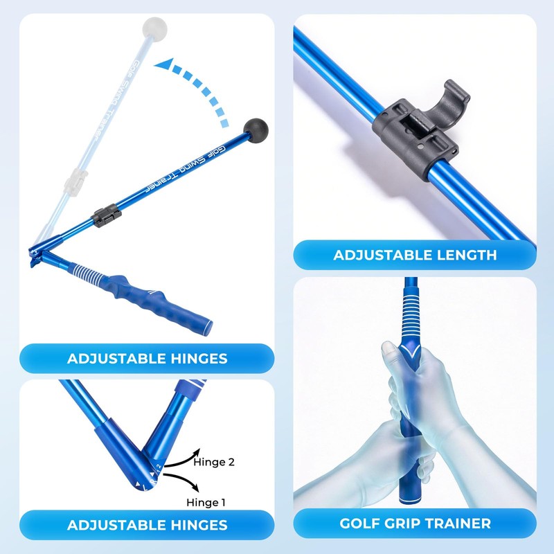 Zcoorey Golf Training Aid - Golf Swing Trainer for Backswing.Golf