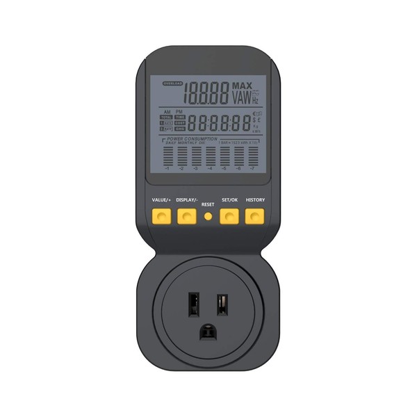 Electricity Usage Monitor by Spartan Power Energy Watt Meter with