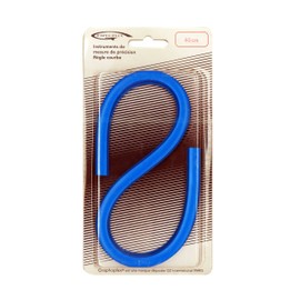 Graphoplex Protractor flexible Curve Ruler 40 cm Blue