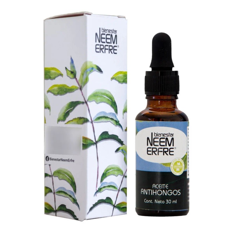 Aceite Antihongos Neem Organico-bienestar Neem Erfre Paq 2