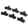 6PCS Brake Pads Low Noise Aging Resistant Consistent Braking Replacement