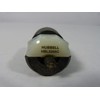 Hubbell HBL5266C Plug, 15 amp, 125V, 5-15P, Black/White
