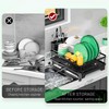 VNIMTI Dish Drying Rack, Expendable Dish Rack for Kitchen Counter,