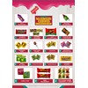 Mexican Candy Assortment (32 Count) Variety of Spicy, Sweet, Sour