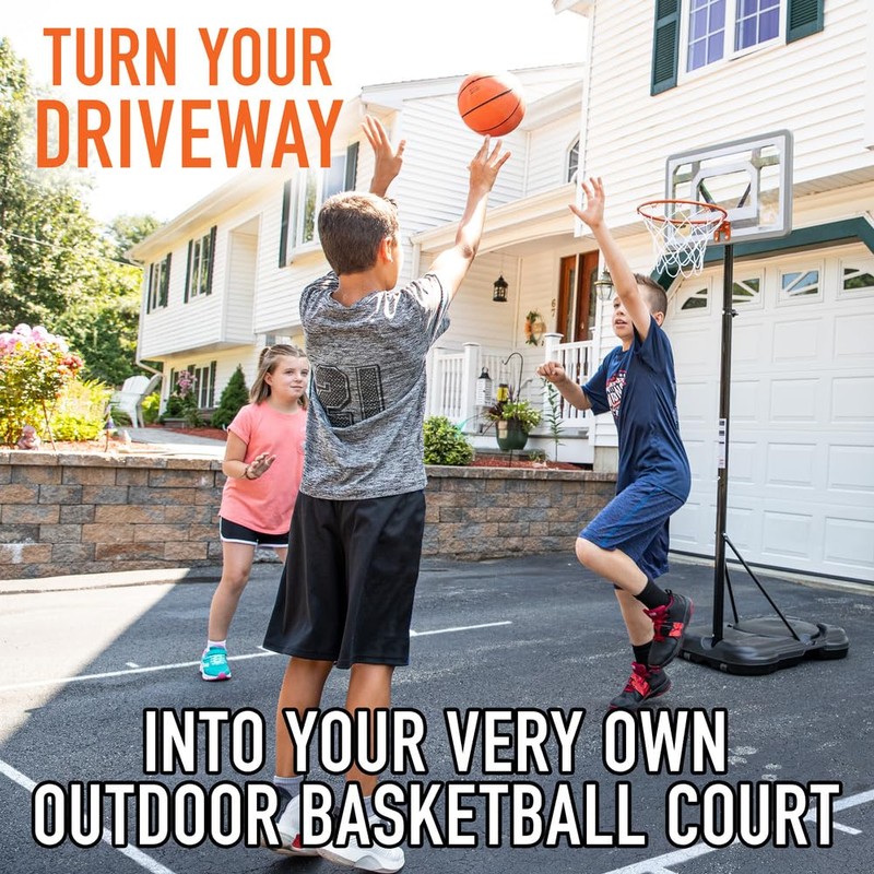 Franklin Sports Basketball Court Stencil - Easy to Use Basketball