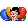 Clown With Ballon Novelty Car Tag Auto License Plate