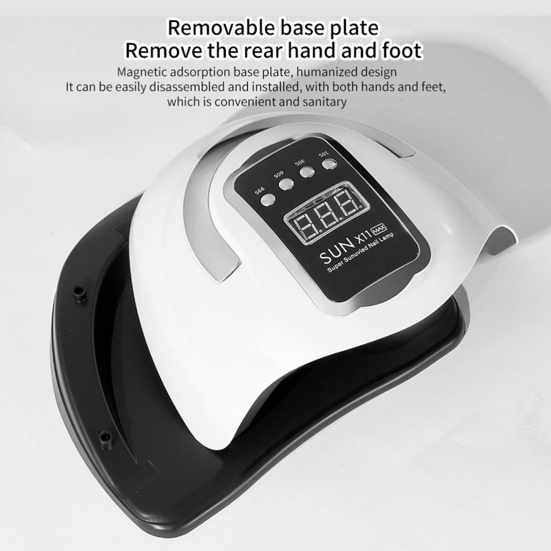 280W UV Lamp for Gel Nails Portable 66LED Nail Lamp