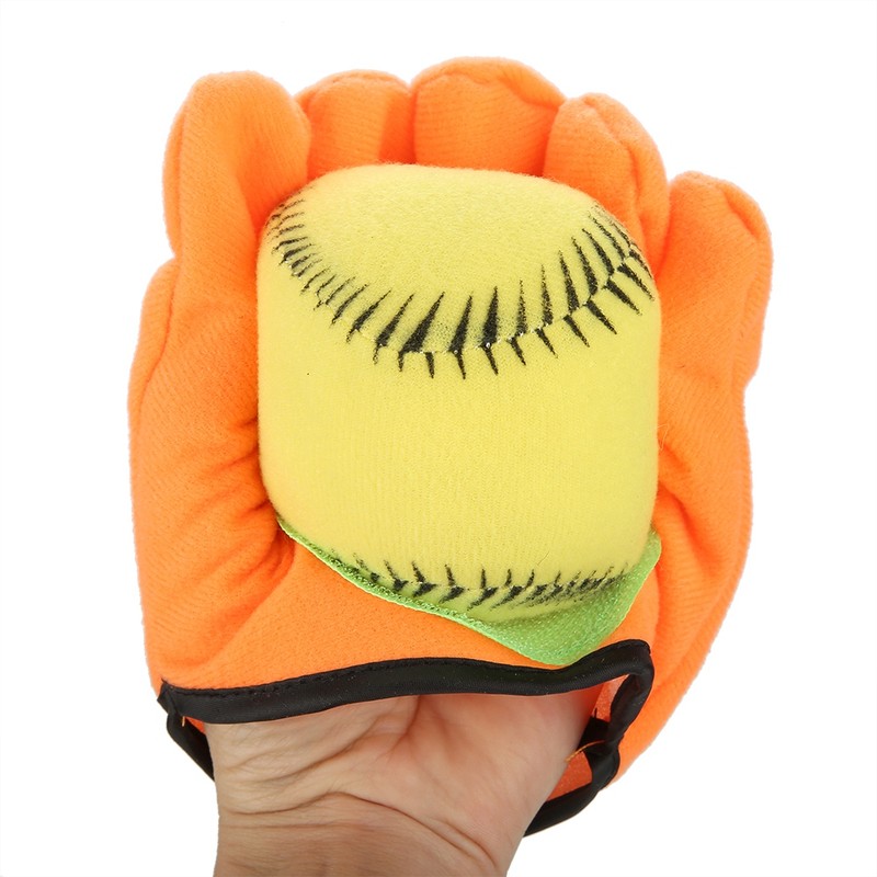 4PCS Sports Baseball Toys Soft Baseball Bat Ball Glove Set