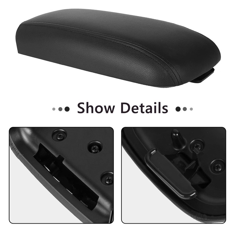 LCWRGS Center Console Lid Armrest Kit Fits for 2002-2009 Trailblazer