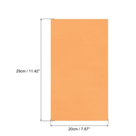 MECCANIXITY 50 Sheets Heat Reactive Foil, 20x29cm Bronze Foil Transfer Sheets Toner Reactive Foil Transfer Foil Sheets Hot Foil Stamping Paper for Crafts DIY Cardmaking Album Decoration