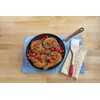 IMUSA USA Woodlook 12" Black Stone Fry Pan Handle and