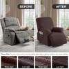 Timeles Extra Wide Recliner Chair Cover Reclining Couch Cover Sofa