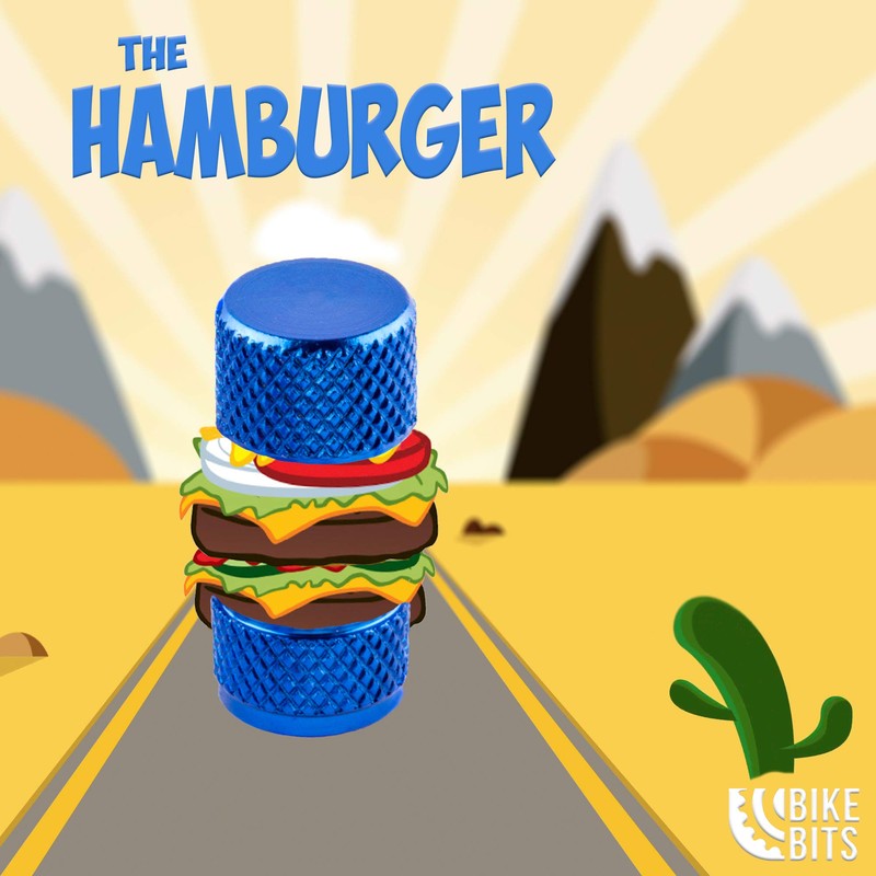 Bike Bits Presta Valve Caps - Use On Presta/French Valves