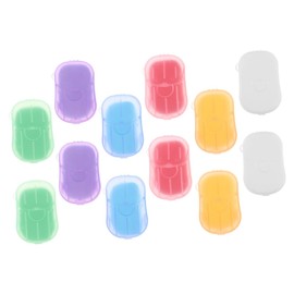KICHOUSE Portable Travel Soap Sheets Hand Wash Paper Sheets for Travel Soap Slices Convenient Box Pack Safe Fresh