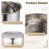 Rice Cooker Replacement Pot, 304 Stainless Steel Inner Pot for