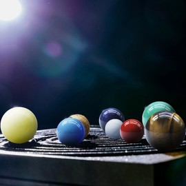 Simulation The Solar System Cosmic Planet System Model Science Educational Toys Plastic Toy Ball Ornaments