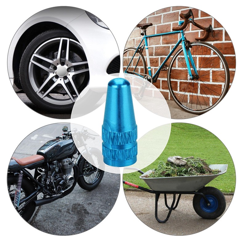 kwmobile 5 x Bicycle Valve Caps Cover – Bicycle Valve