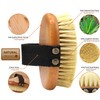 ICANdOIT-High Strength Dry Body Brush for Skin,Natural Bristle Exfoliating Massage