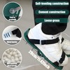 Self Leveling Cement Tool Kit,Epoxy Flooring Tool Kit,Self-Leveling Rake,Spike Shoes