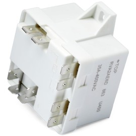 Esttlamer 1394121 HVAC Systems Relay Compatible with Leer Freezers and Coolers, Suitable for Catering Equipment and Refrigerators 35A 400V Potential Relay Replace 040-0166-37
