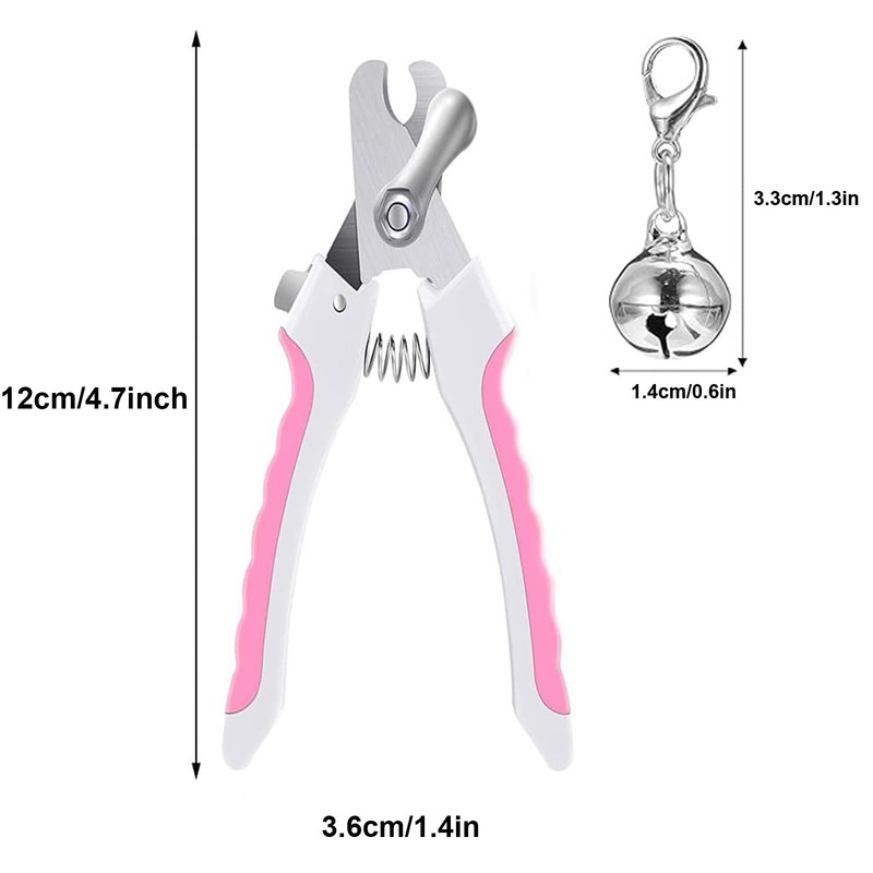 TopE Professional Pet Nail Trimmer with Safety Guard to Avoid