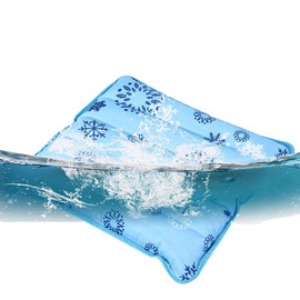 Cool Pillow,Cool Cushion,Reusable Gel Ice Packs With Ice Crystal Powder,Summer Cooling Cushion Mat Removable Car Cushion Seat Pad Water Ice Pad Cooling Artifact Suitable for Bedrooms (3636CM-3#)