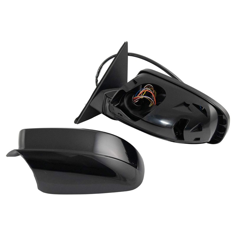 TRQ Driver Side Mirror Assembly Power Heated Memory Blind Spot