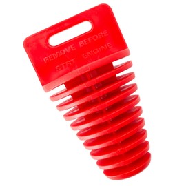 yamashiro YK046/RD/BIG Silencer Plug Silencer Cap Muffler Plug for Motorcycles YK-046 Muffler Wash Plug, Red (φ40~55)