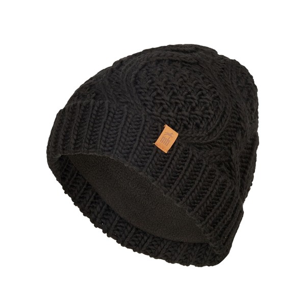 mh michael heinen Ladies Knitted Beanie Hat Fleece Lining Quick