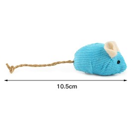 YBGGJO Cat Mouse Toy, Set of 6, Pet Toy, Stuffed Toy, Chew Toy, Cat Mochi, Stress Relief, Lack of Exercise, Pet Supplies (A)
