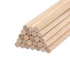 Lugailly Wooden Dowel Rods Wood Dowels for Crafts 5/16 x12