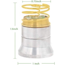 Ultra Bright L2 LED Bulb 2000 Lumen Drop-in P60 Design Module,Single Mode Flashlight Repair Replacement LED Bulb for C2 G2 Z2 6P 9P G3 S3 D2