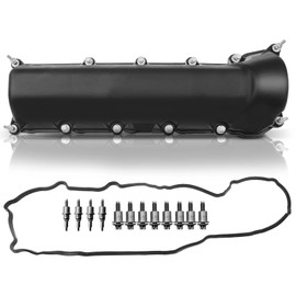 A-Premium Right Engine Valve Cover, with Gasket & Bolts, Compatible with Dodge Dakota 2000-2007, Durango 2000-2007, Ram 1500 & Chrysler Aspen 2007 & Jeep Commander, Grand Cherokee & Mitsubishi Raider