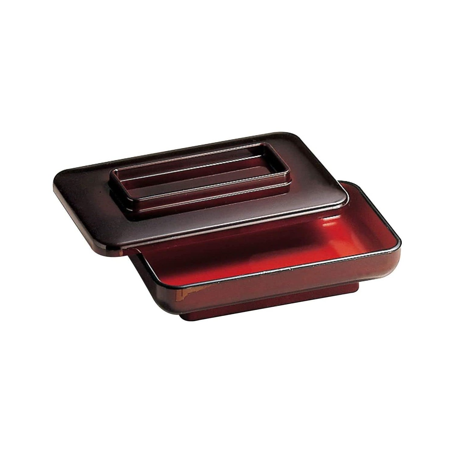 J-kitchens 884 Unagi Flat Unagi Flat Unagi Box (Inner Vermilion) (Lid ...