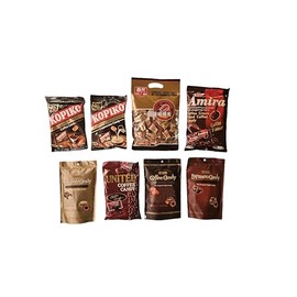 Taste of World Coffee Candy - Coffee Candy Combination Set (4 bags, at least 3 flavor of surprise!)