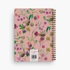 Lola Design - Large Spiral Notebook Organiser, Pink Wren Pattern
