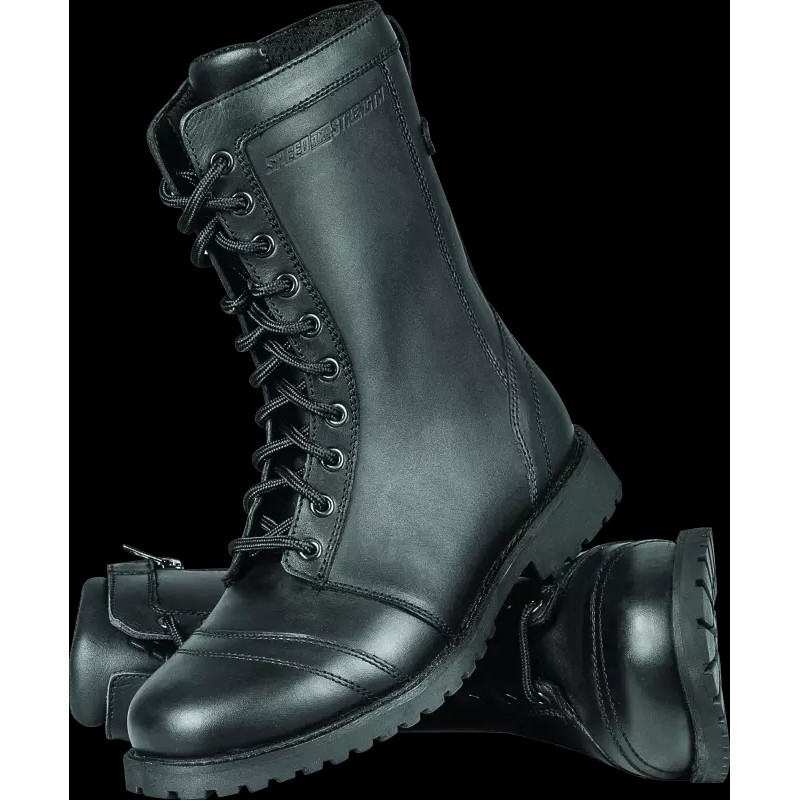 Speed and Strength Fast Times Leather Boots Black Womens -