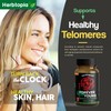 Herbtopia Forever Young Longevity Supplement for Immunity, Anti Gray Hair,