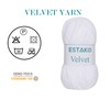 Estako Velvet Chenille Blanket amigurumi Yarn for Crocheting and Knitting