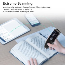 Scan Reader Pen, Language Translator Smart Pen, Smart Translation Pen, Electronic Foreign Language Translators, 3.5in Translator Pen Support 134 Languages
