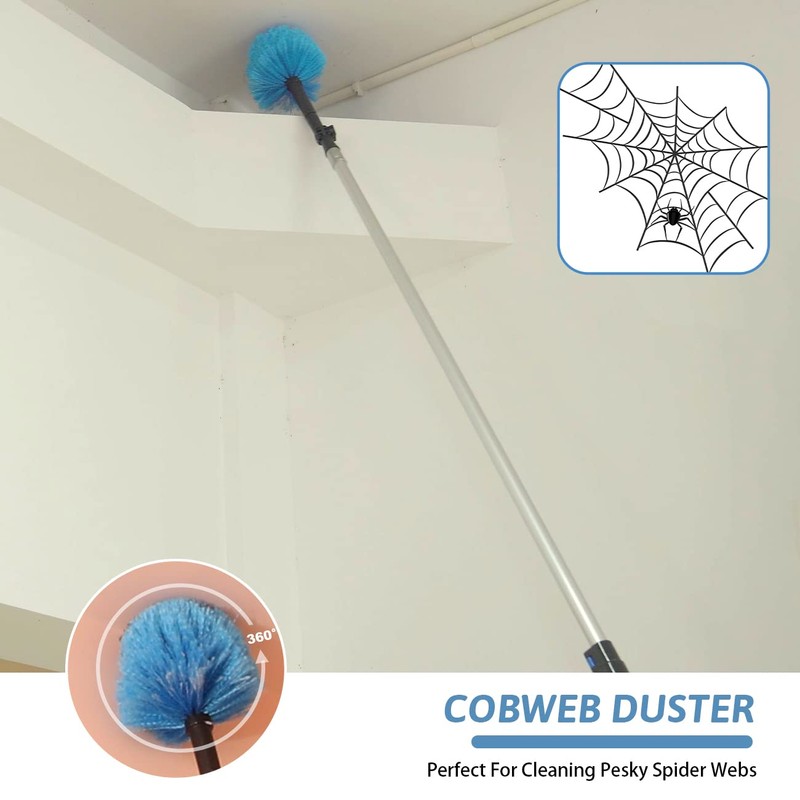 MAYKI 20 Foot High Reach Dusters for Cleaning 5 PCS,