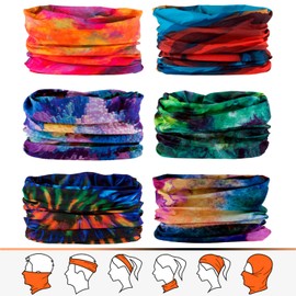 JOEYOUNG Headwear, Bandana, Neck Gaiter Head Wrap Headband Balaclava Magic Scarf