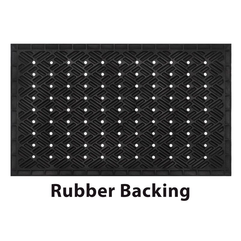 Calloway Mills Rubber Doormat 18 ''x 30'' (Diamond)