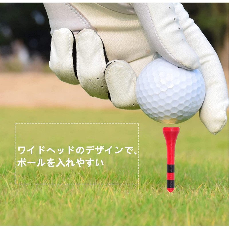 YFFSFDC Golf Tees 3.3 inches (83 mm) Height Adjustable Long