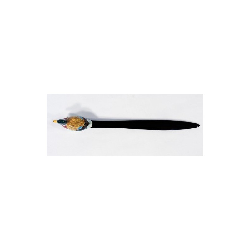 LX Hand Painted Mallard Duck Bird Letter Opener